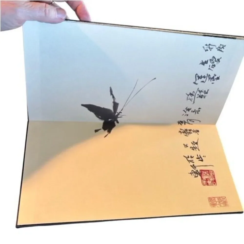 Pan Tianshou Chrysanthemum And Stone Scroll Chinese Book